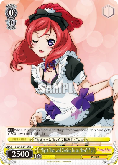 "Tight Hug, and Closing In on "love"!" μ's