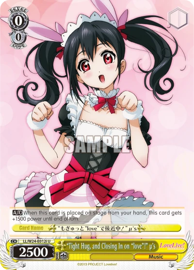"Tight Hug, and Closing In on "love"!" μ's