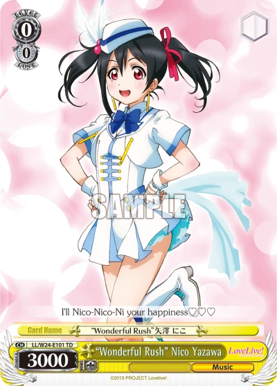 "Wonderful Rush" Nico Yazawa