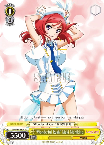 "Wonderful Rush" Maki Nishikino