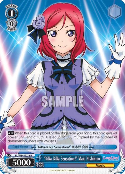 "KiRa-KiRa Sensation! "Maki Nishikino