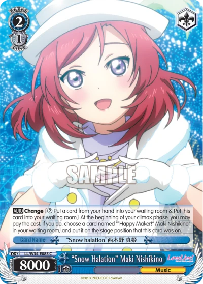 "Snow Halation" Maki Nishikino
