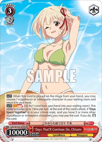 Days That'll Continue On, Chisato
