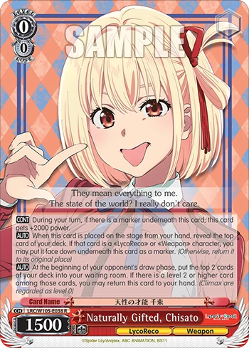 Naturally Gifted, Chisato