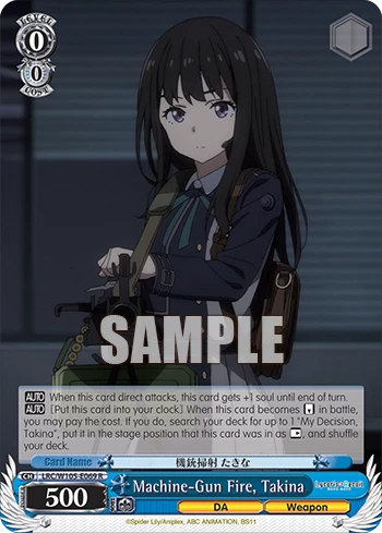 Machine-Gun Fire, Takina