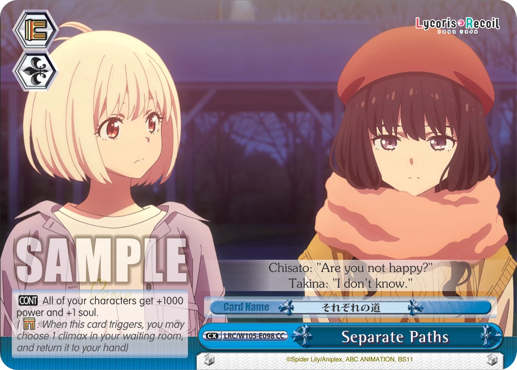 Separate Paths
