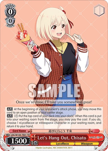 Let's Hang Out, Chisato