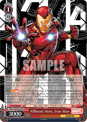 Affluent Hero, Iron Man