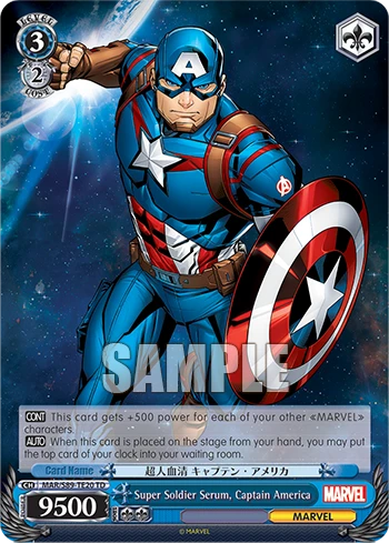 Super Soldier Serum, Captain America