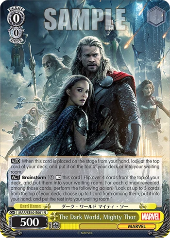 The Dark World, Mighty Thor