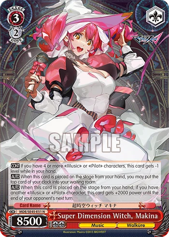 Super Dimension Witch, Makina