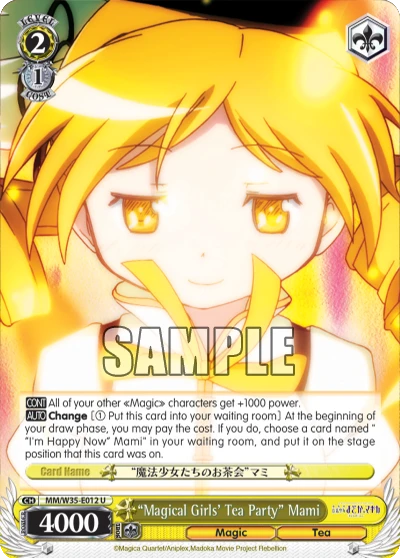 “Magical Girls' Tea Party” Mami