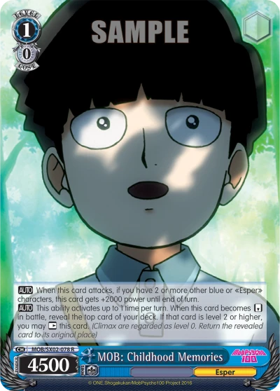 MOB: Childhood Memories