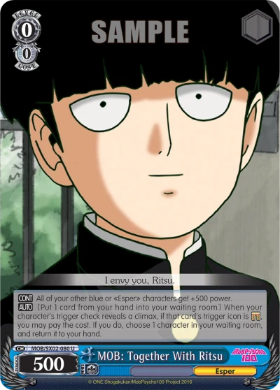 MOB: Together With Ritsu