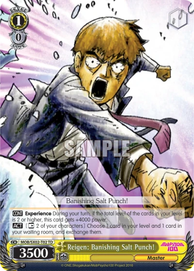 Reigen: Banishing Salt Punch!