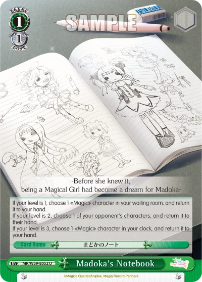 Madoka's Notebook