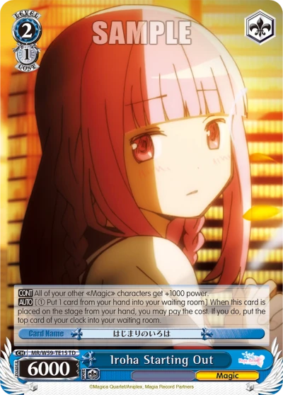 Iroha Starting Out