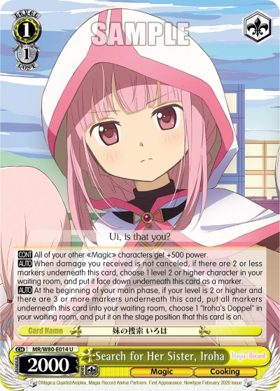 Search for Her Sister, Iroha