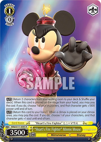 “Heart's Fire Fighter” Minnie Mouse