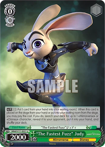 “The Fastest Fuzz” Judy