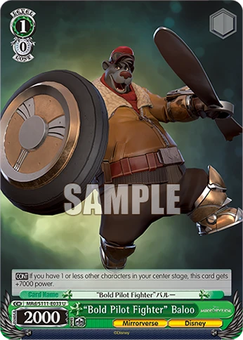 “Bold Pilot Fighter” Baloo