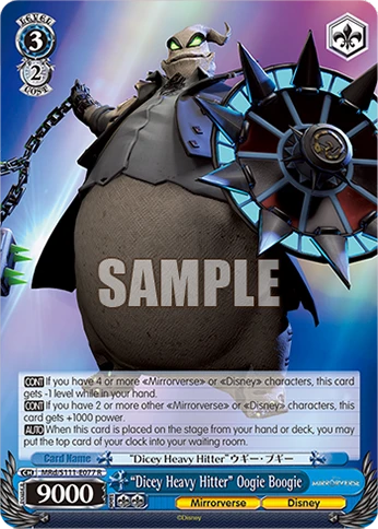 “Dicey Heavy Hitter” Oogie Boogie