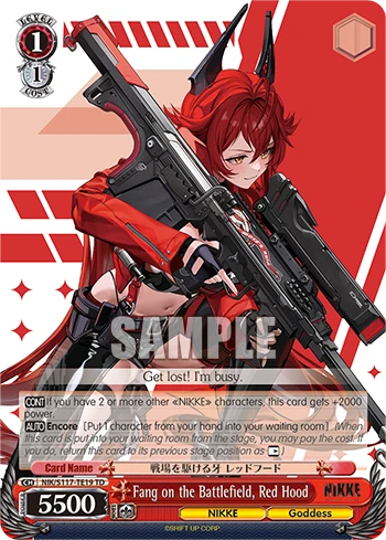 Fang on the Battlefield, Red Hood