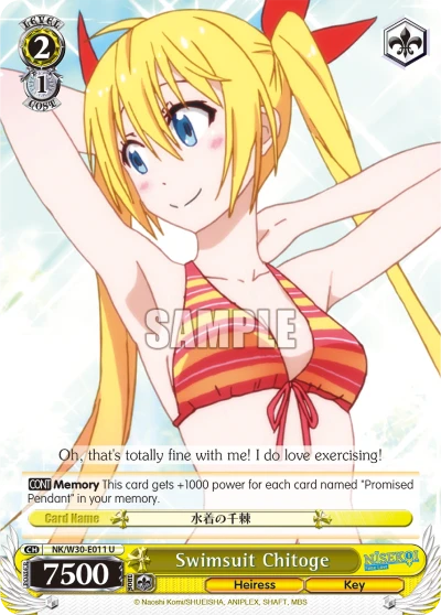 Swimsuit Chitoge