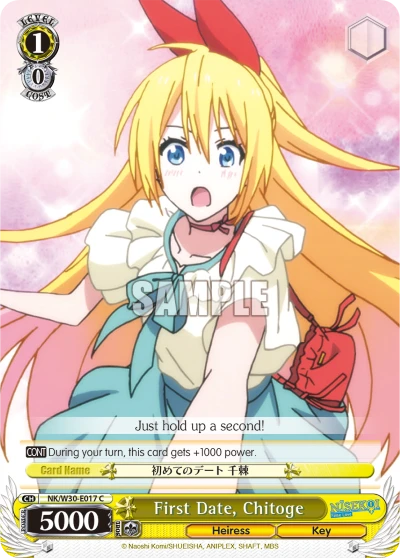 First Date, Chitoge
