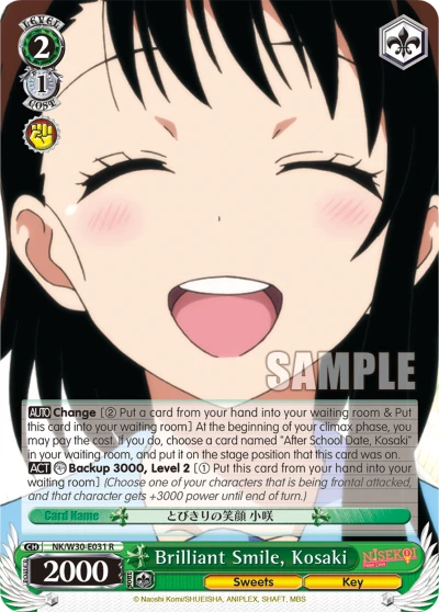Brilliant Smile, Kosaki