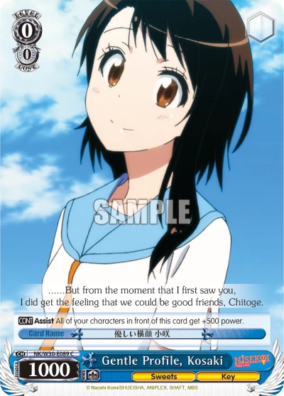Gentle Profile, Kosaki