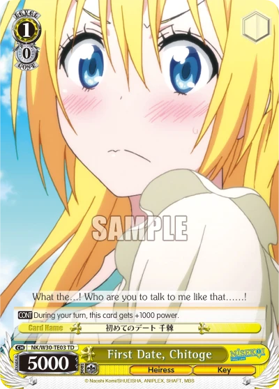 First Date, Chitoge