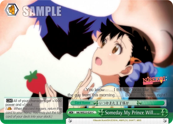 Someday My Prince Will……