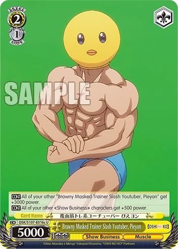 Brawny Masked Trainer Slash Youtuber, Pieyon