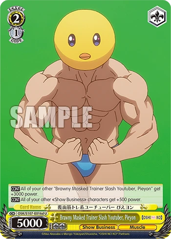 Brawny Masked Trainer Slash Youtuber, Pieyon