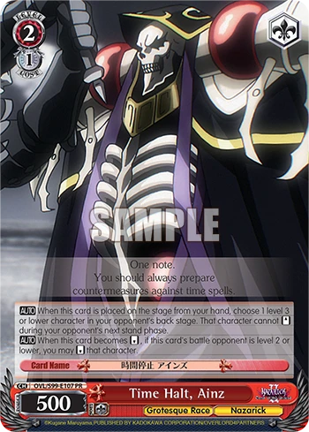Time Halt, Ainz