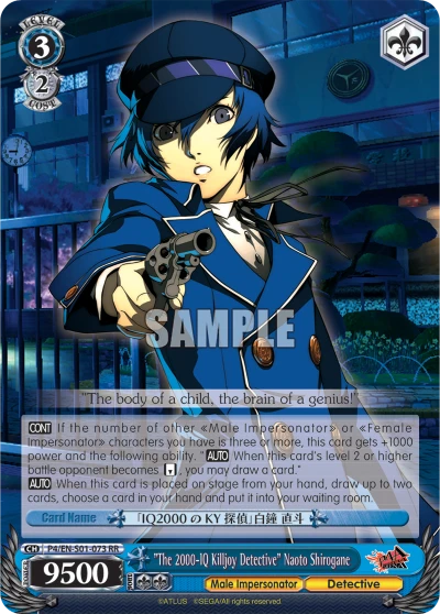 "The 2000-IQ Killjoy Detective" Naoto Shirogane