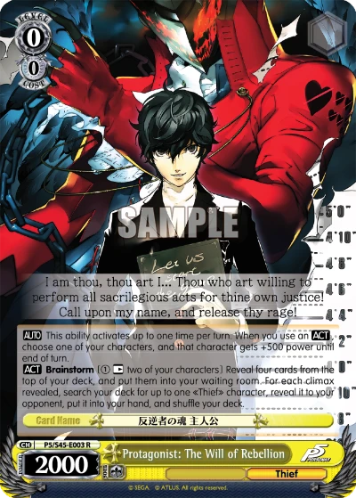 Protagonist: The Will of Rebellion