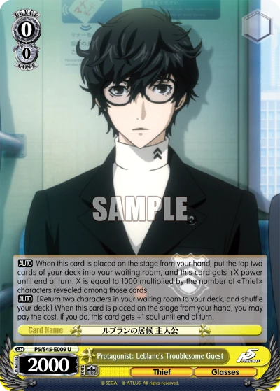 Protagonist: Leblanc's Troublesome Guest