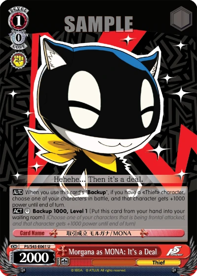 Morgana as MONA: It's a Deal