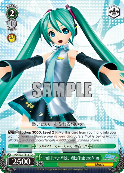 "Full Power Mikku Miku"Hatsune Miku
