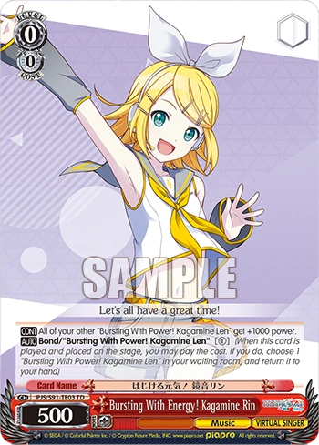 Bursting With Energy! Kagamine Rin