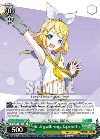 Bursting With Energy! Kagamine Rin