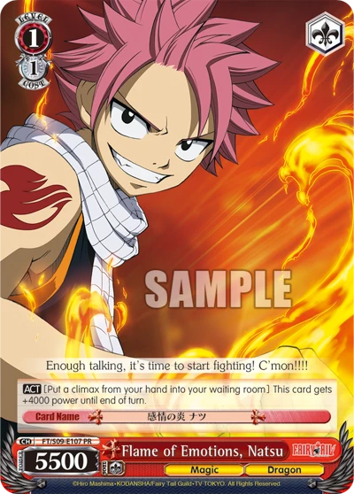 Flame of Emotions, Natsu