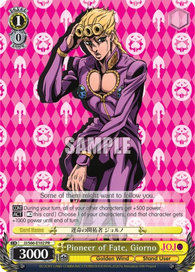 Pioneer of Fate, Giorno