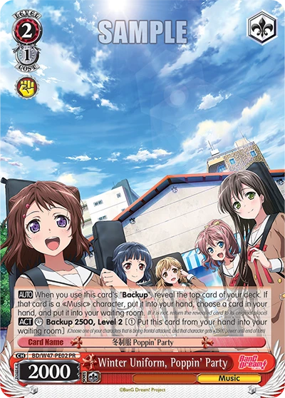 Winter Uniform, Poppin' Party