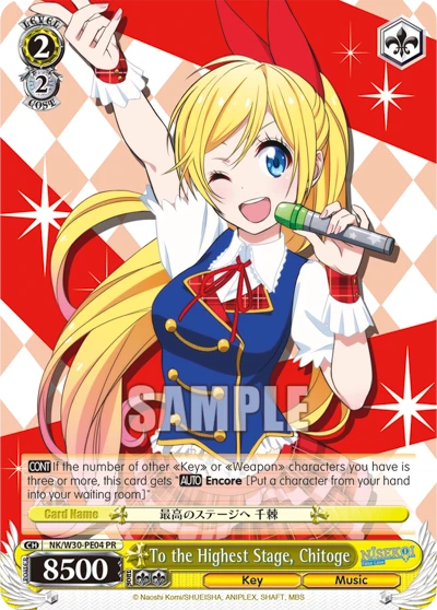 To the Highest Stage, Chitoge