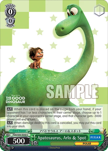 Apatosaurus, Arlo & Spot