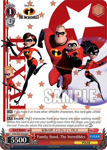 Family Bond, The Incredibles