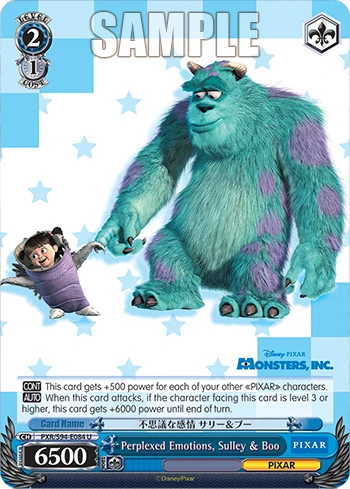 Perplexed Emotions, Sulley & Boo